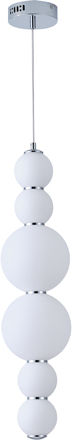 Eurolamp Blossom Ceiling Light White LED with Warm White Light 17.5x17.5x229cm