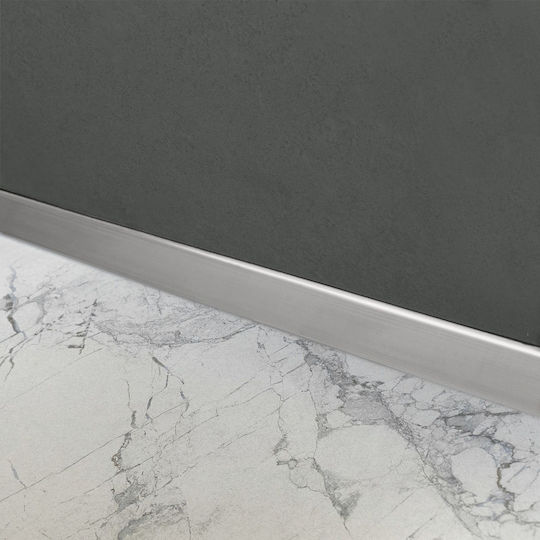 Μπροστινή Λωρίδα Δίσκου Ντους 130cm Brush Nickel