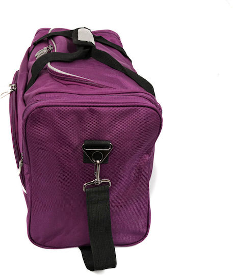 Lamonza Toro Reisetasche Lila Stoff L50xB23xH29cm