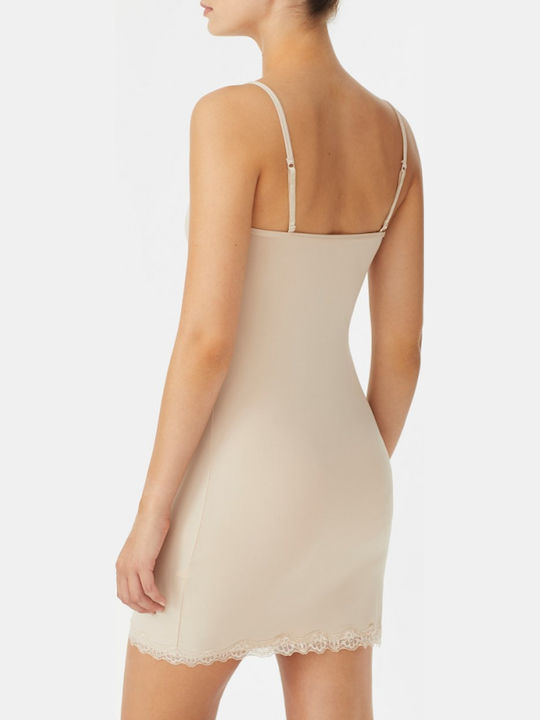 Promise Winter Women's Nightdress Beige
