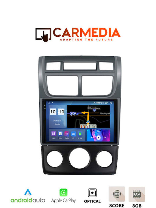 Carmedia Ηχοσύστημα Αυτοκινήτου για Kia Sportage 2004-2010 (Bluetooth/USB/AUX/WiFi/GPS) με Οθόνη Αφής 9.5"