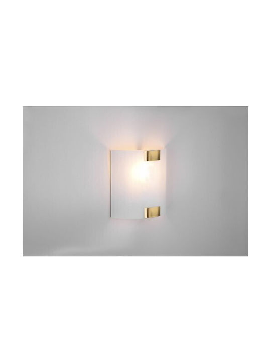 Trio Lighting Modern Lamp Wall with Socket E27 White 20x20cm