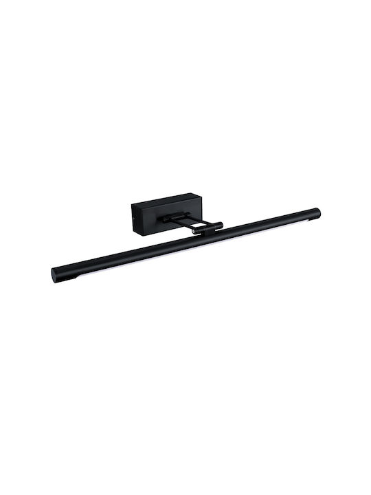 Panafan Leuchte Badezimmer mit Integrierter LED und Warmweißes Licht Schwarz 68x19x6cm