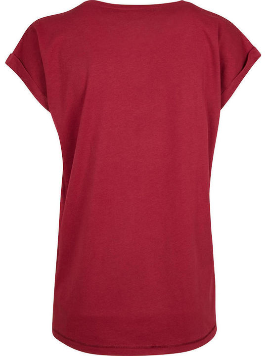 Дамски Спортен T-shirt Бордо