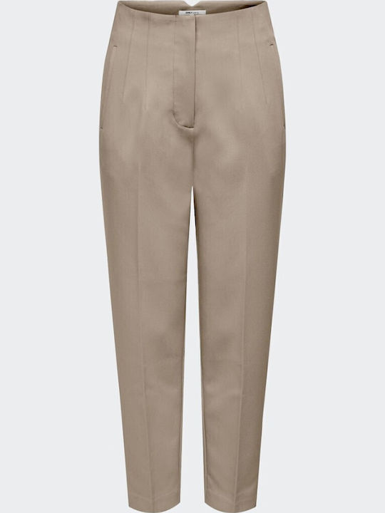 Only Дамско Текстил Панталон Beige Only Дамско Текстил Панталон Beige