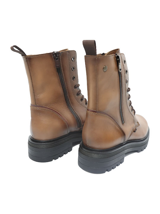 Leder Stiefeletten Damen Soft Tabbac