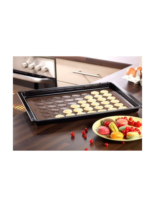 Quasar Co. Pastry Set 27 Macaron Sheet 48 Macaron Sheet Silicone Decorating Mold Silicone Brown-purple