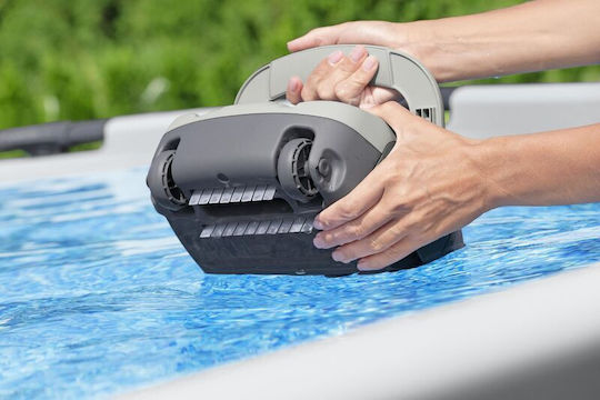 Bestway Aquatronix Wireless Robotic Pool Cleaner Bottom for Pools up to 4.88x4.88m with 1.5lt Filter