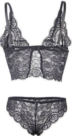 Subblime Sexy Dessous-Set Schwarz D-242165