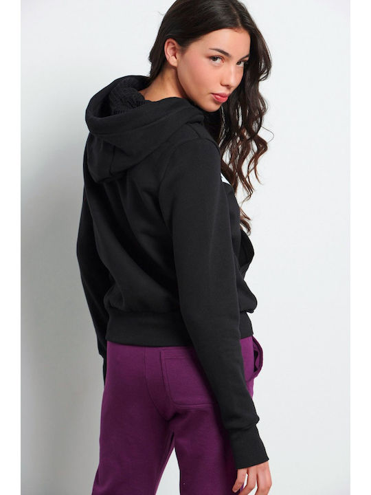 BodyTalk Sweatshirt Black with Hood