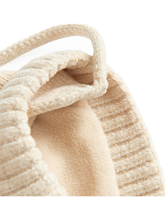 Kinder Mütze Gestrickt Weiß
