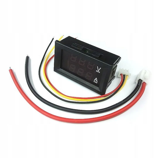Pagmil Ammeter Voltmeter 0.28" 0V 100V 10A