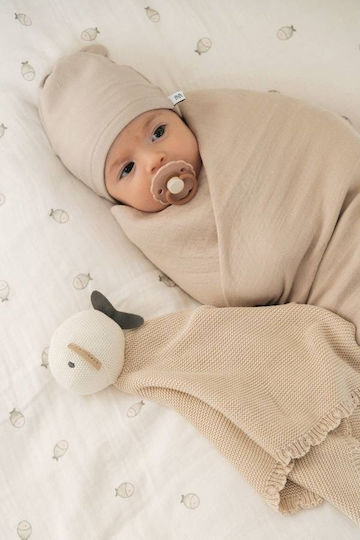 Bamboom Musselin Mehrfarbige Baby-Soßtuch 70x70cm 3 Stück