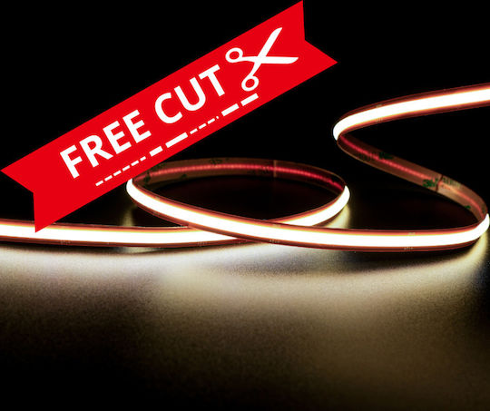 LED Strip 12V Natural White Light 5m Type COB