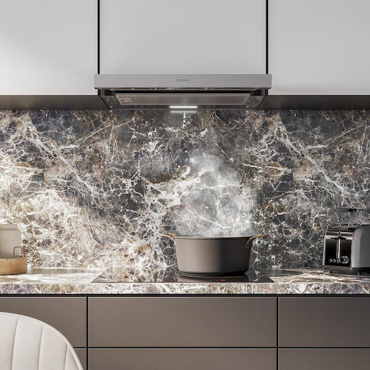 Cecotec Bolero Flux TLM 603500 Συρόμενος Απορροφητήρας 60cm Inox