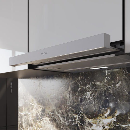 Cecotec Bolero Flux TLM 603500 Συρόμενος Απορροφητήρας 60cm Inox