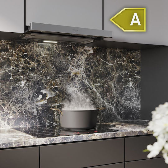 Cecotec Bolero Flux TLM 606500 Συρόμενος Απορροφητήρας 60cm Inox