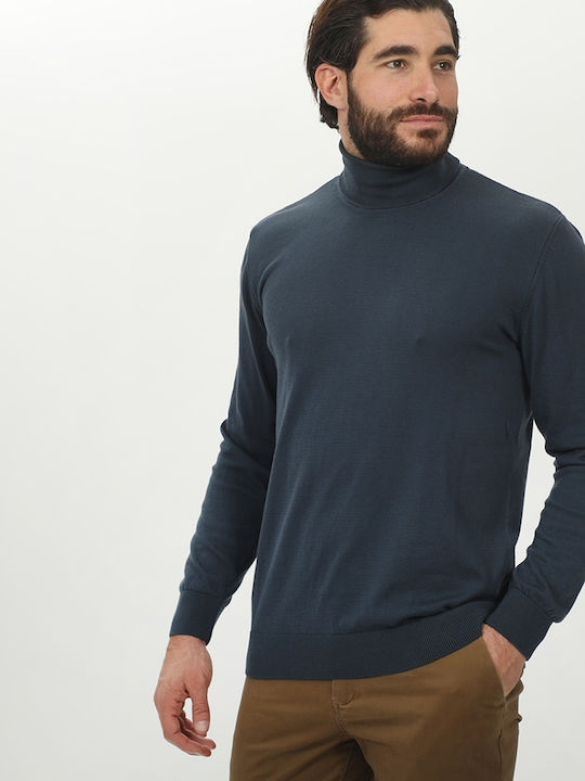 Long Sleeve Blue Sweater