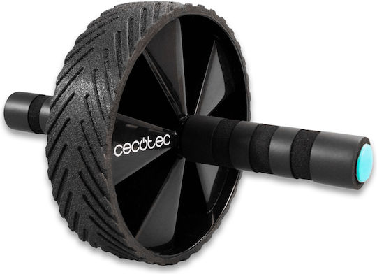 Cecotec Коремно колело Drumfit Ab Wheel с гумено покритие, неплъзгащи се дръжки + EVA постелка Cec-07124