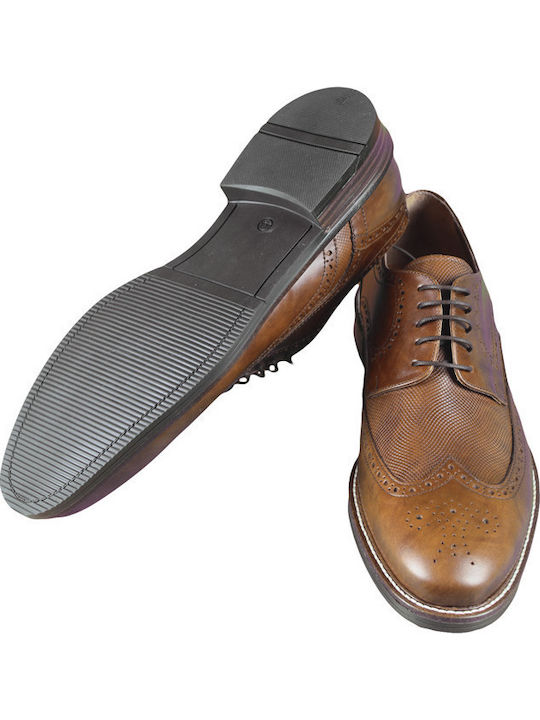 Men's Leather Oxfords Brown