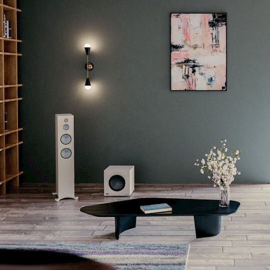 Monitor Audio Anthra Aktiv Subwoofer mit Lautsprecher 10" 500W Weiß