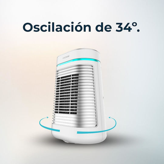 Cecotec ReadyWarm 1550 Max Κεραμικό Αερόθερμο Δωματίου Δαπέδου Λευκό 1500W