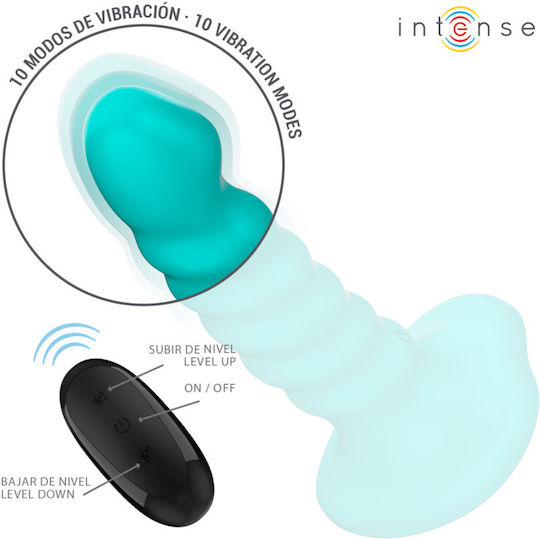 Intense Buffy Δονητής G-Spot με Remote Control Μπλε