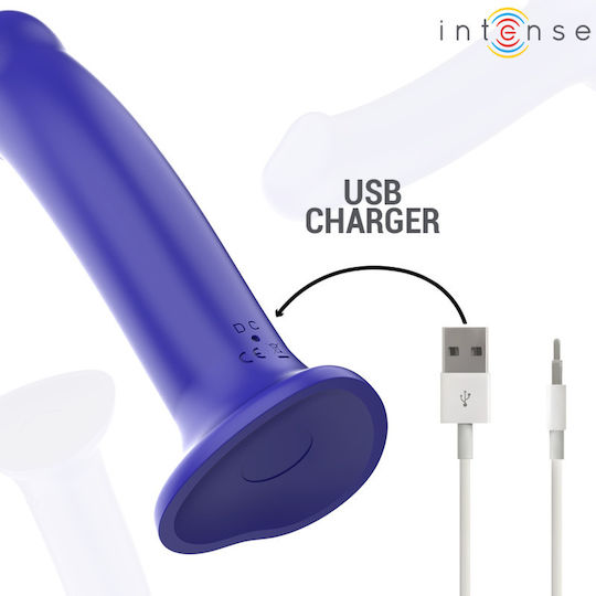 Intense Victoria Realistisch Vibrator mit Fernbedienung Blau