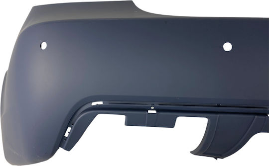 Heckstoßstange BMW E60 Limousine M Paket Design Parktronic Öffnungen 18mm