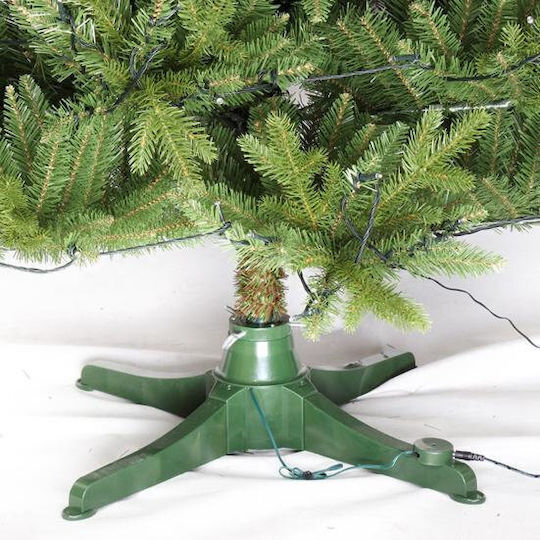 Christmas Tree Stand Plastic Green Height 210cm.
