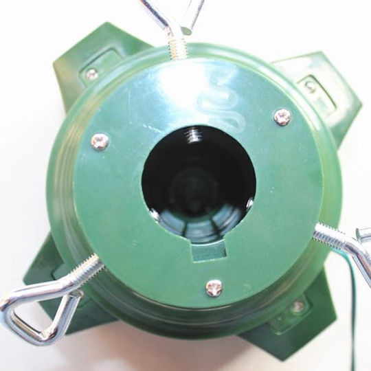 Christmas Tree Stand Plastic Green Height 210cm.
