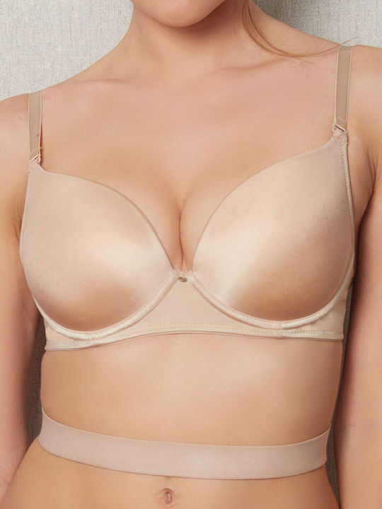 Μπεζ Σουτιέν για Βαθύ Ντεκολτέ 2Pack