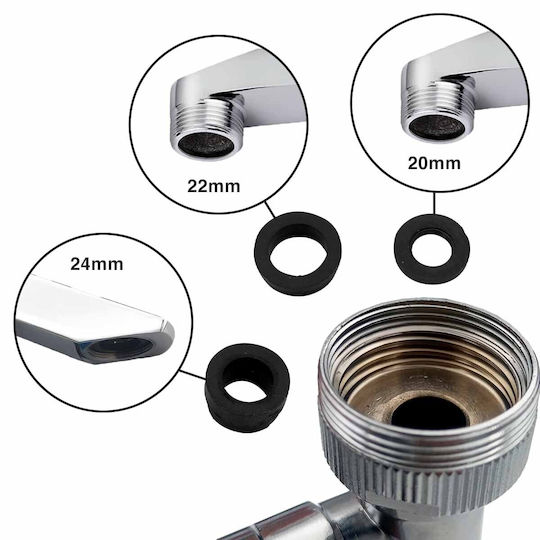 Uncle George Flexible Splash Filter Faucet with Filter