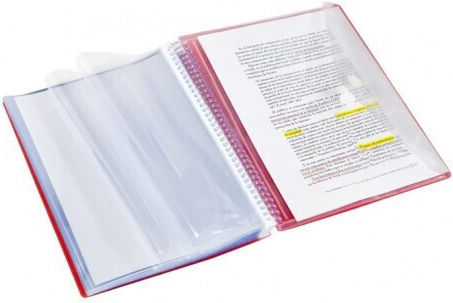 Carchivo Folder Supl Remove 20 Removable Transparent Sheets Black Carchivo