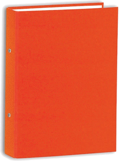 Skag Clipboard with 4 Rings 4/25 for Paper A4 Orange Fancy P.P 290-4-25 1pcs