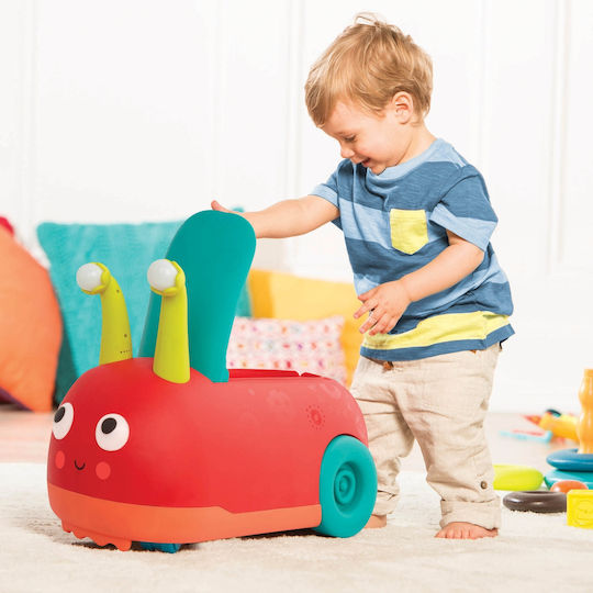 Battat Snail Ride On με Ήχους Πορτοκαλί
