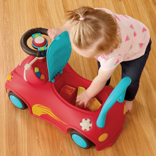 Battat Sports Car Αυτοκινητάκι Ride On με Ήχους Κόκκινο