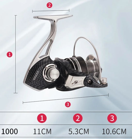 1000 Fishing Reel