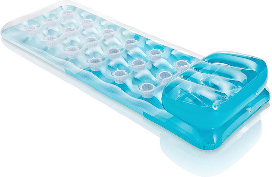 Intex Φουσκωτό Στρώμα Θαλάσσης Πορτοκαλί 188x71cm