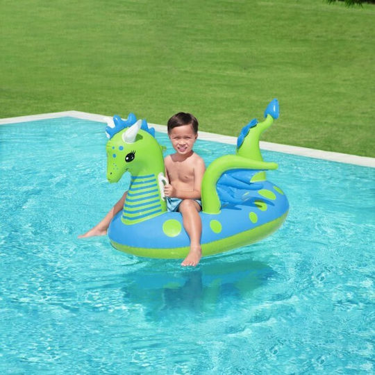 Bestway Kid's Inflatable Ride On for Sea with Handles Green 142cm