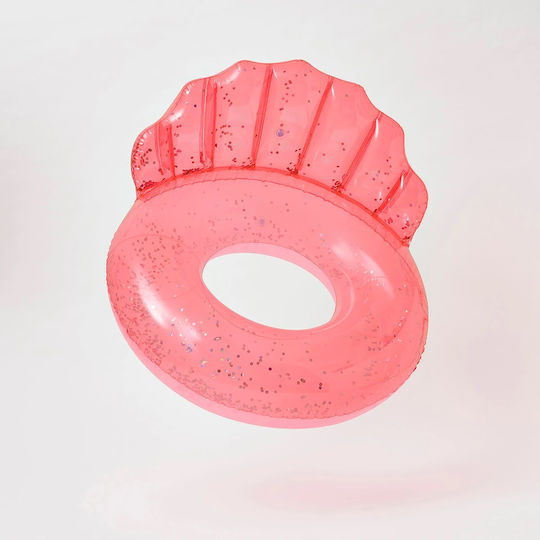 Sunnylife Seashell Inflatable Sunshade for the Sea Orange