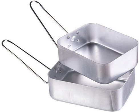 Mil-Tec Aluminum Canteen for Camping 2pcs 1000ml