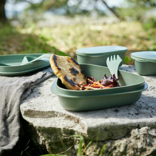 Light My Fire Bio Serviergeschirr-Set für Camping Grün 600ml 6Stück