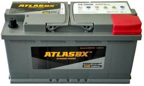 AtlasBX Baterie Auto Start Stop Plus cu Capacitate 95Ah și CCA 850A Pornire/Oprire