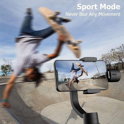 Hohem iSteady Mobile+ Phone Gimbal with 3 Axis Stabilization and 12 Operating Hours Black