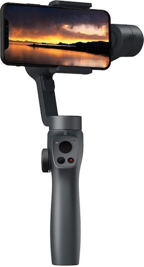 Funsnap Capture 2S Gimbal Mobil cu Stabilizator pe 3 Axe și o durată de viață a bateriei de 12 ore Negru