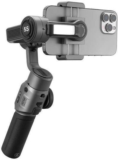 Zhiyun Smooth 5S Phone Gimbal with 3 Axis Stabilization and 24 Operating Hours Gray
