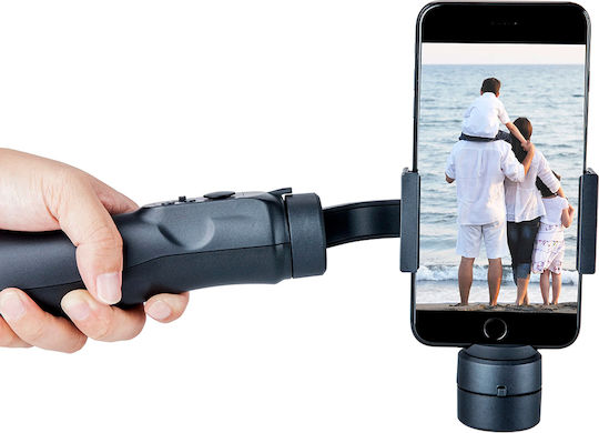Techsuit H4 Gimbal für Mobiltelefone Schwarz