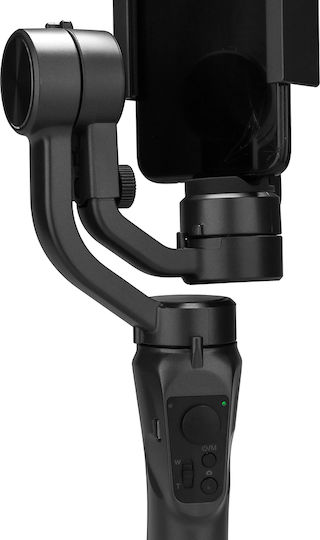 Techsuit F6 Gimbal за мобилни телефони Черен