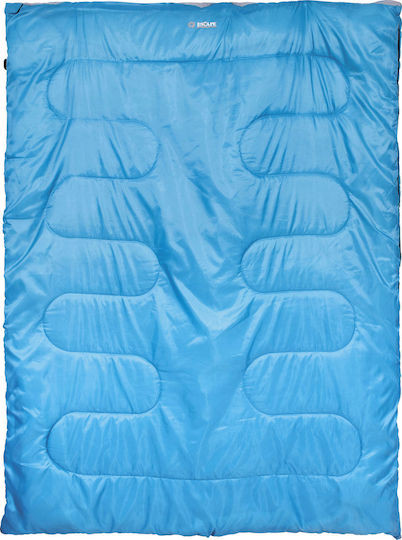 Escape Sleeping Bag Double Summer Alpiduo Light Blue
